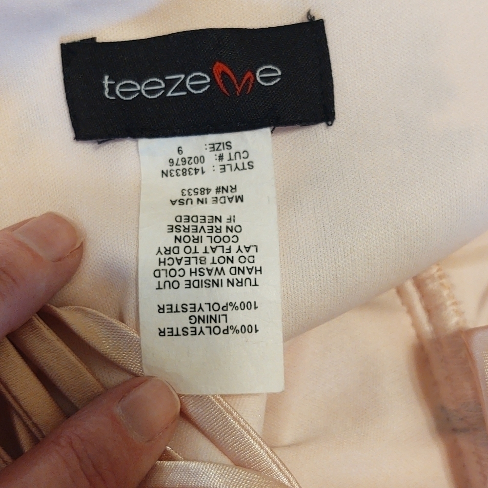 Teeze Me Pink / Gray Flare Dress - Picture 11 of 11